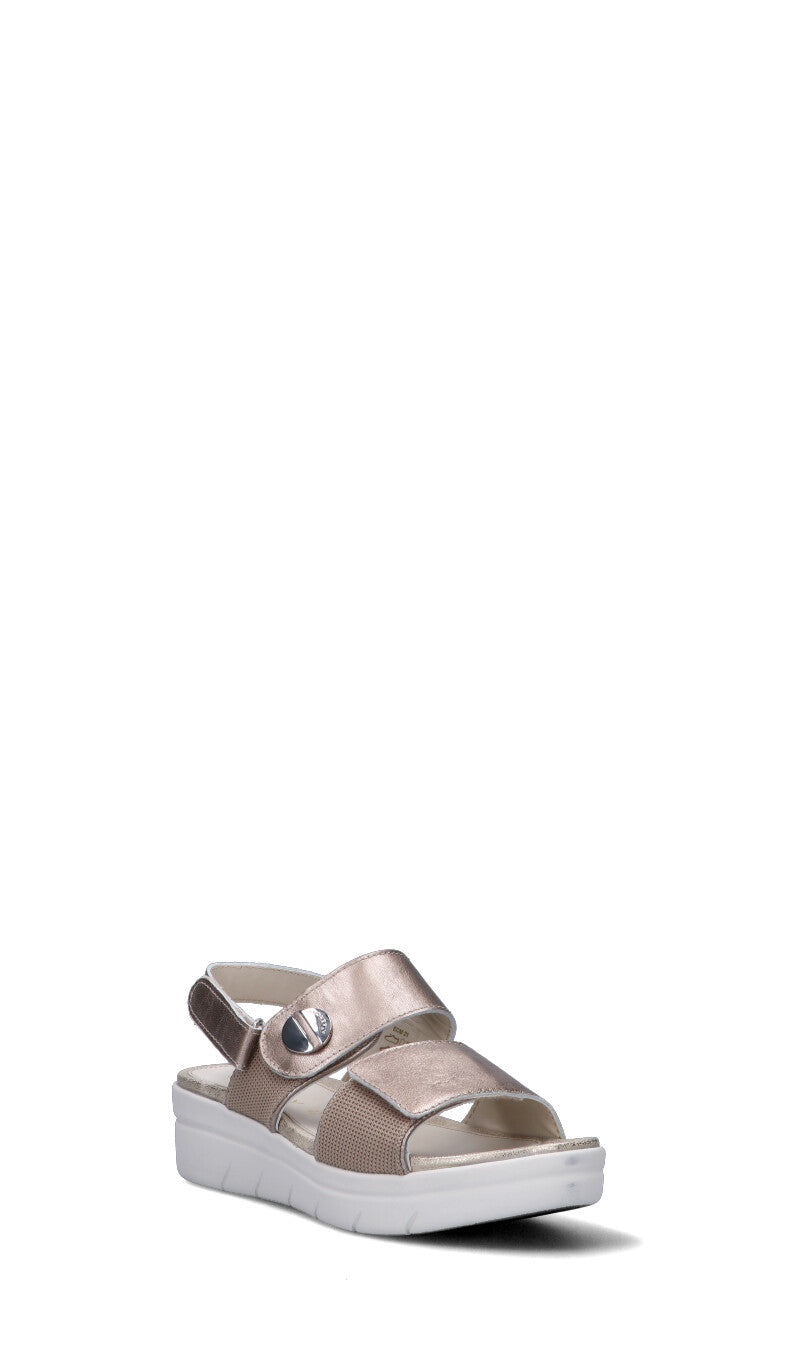 STONEFLY Sandalo donna oro in pelle