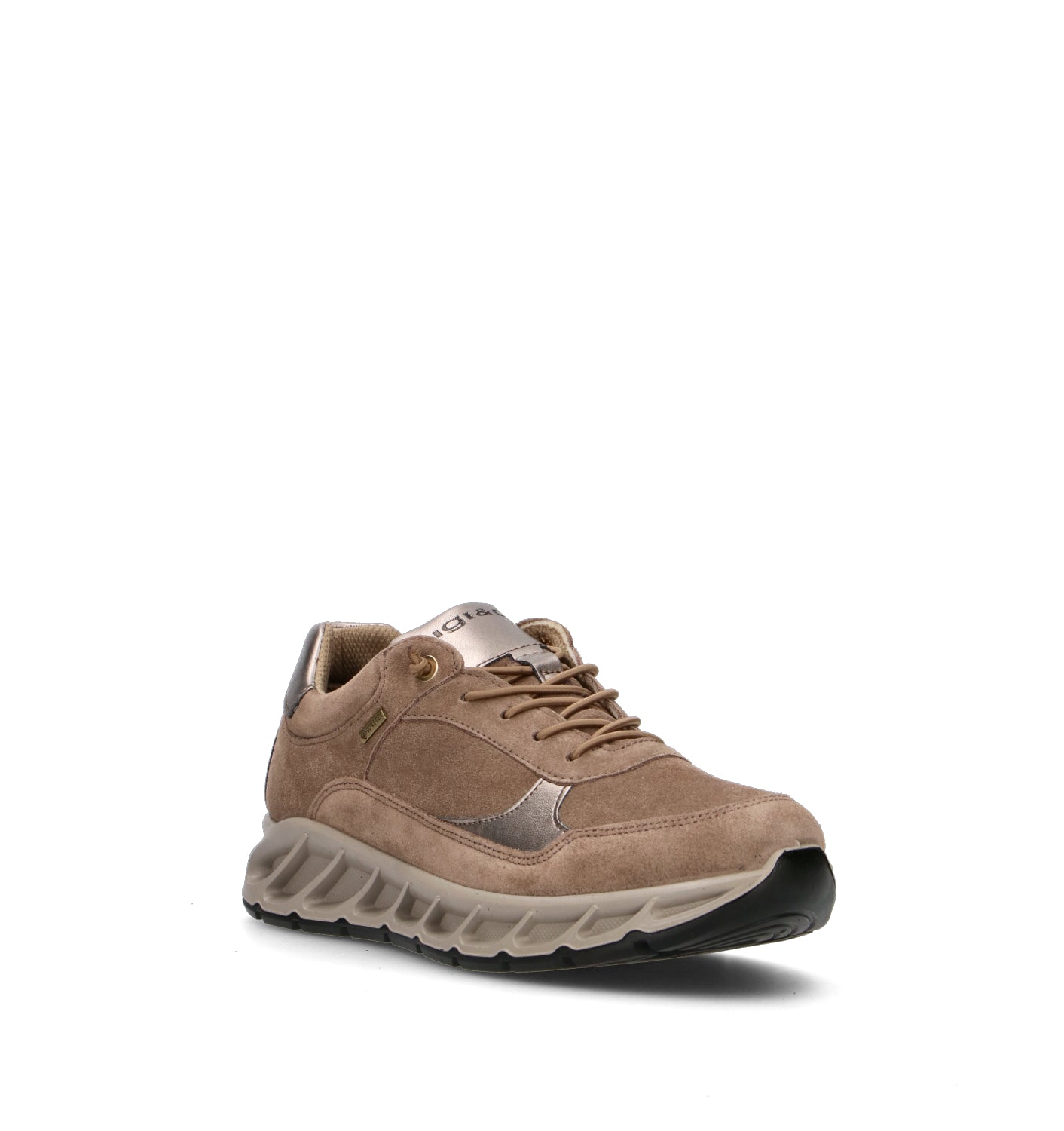 IGI&CO Sneaker donna taupe in gore-tex