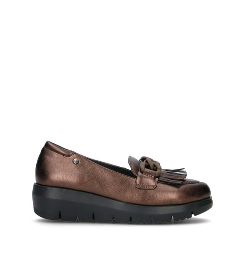 STONEFLY Mocassino donna bronzo in pelle