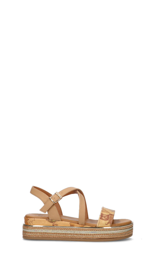 ALVIERO MARTINI Sandalo ragazza beige/geo