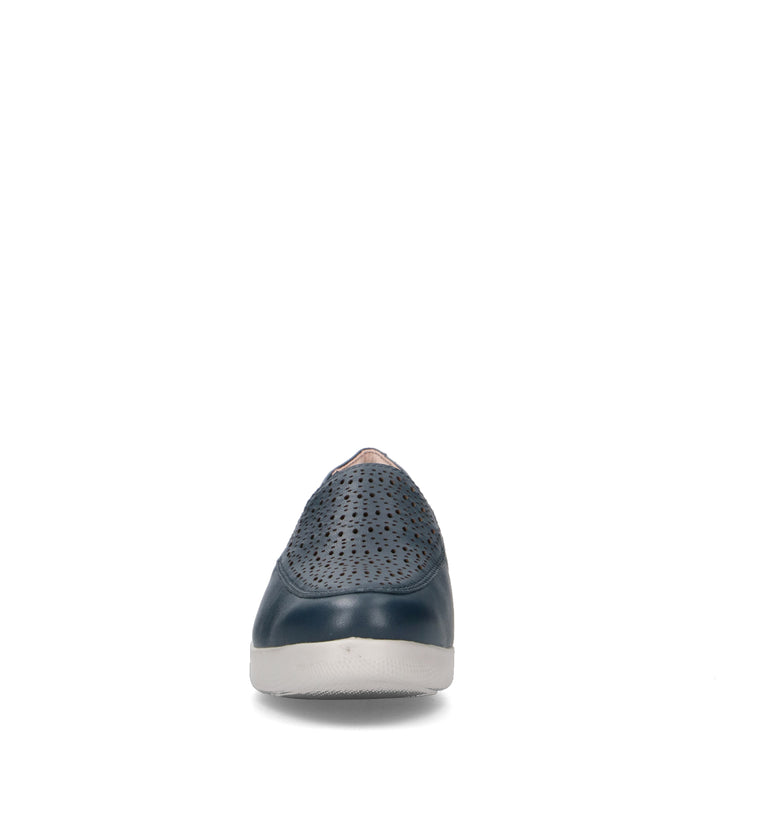 STONEFLY Scarpa comfort donna blu in pelle