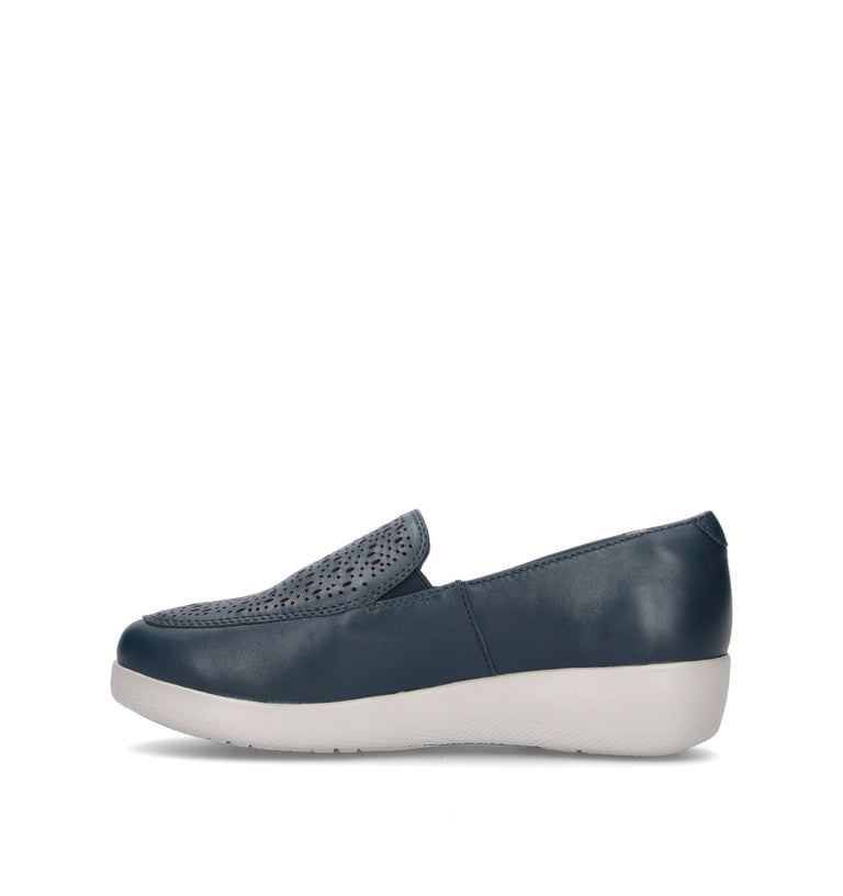 STONEFLY Scarpa comfort donna blu in pelle