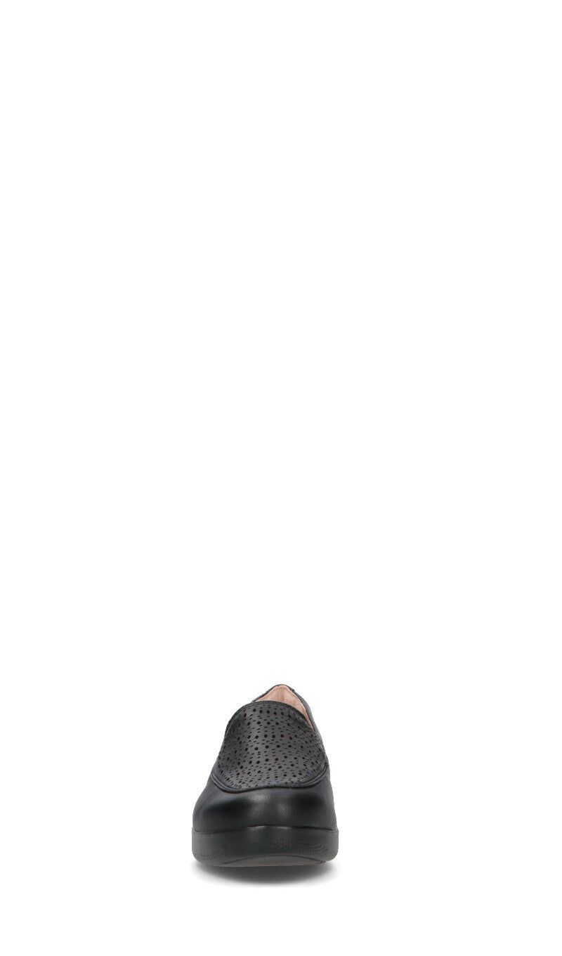 STONEFLY Mocassino comfort donna nero in pelle