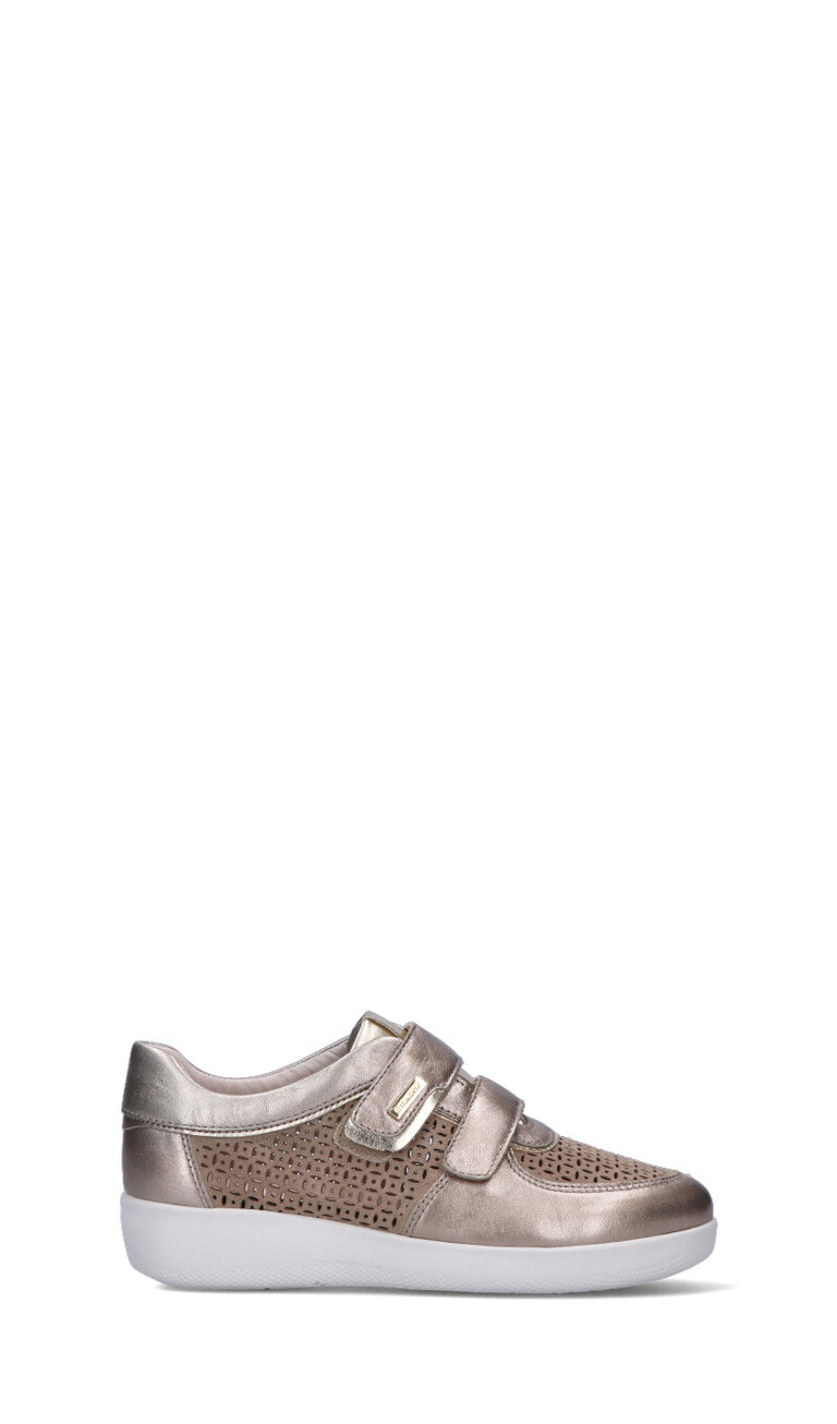 STONEFLY Sneaker donna oro in pelle