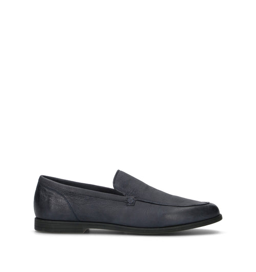 STONEFLY Mocassino uomo blu in nabuk