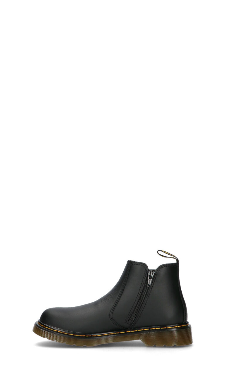 DR. MARTENS Tronchetto bimbo nero in pelle