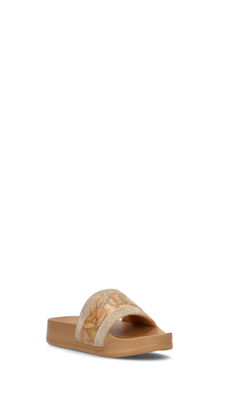 ALVIERO MARTINI Ciabatta ragazza beige