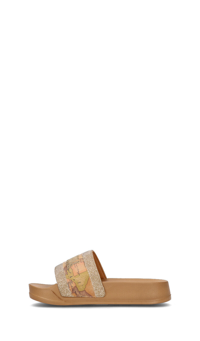 ALVIERO MARTINI Ciabatta ragazza beige