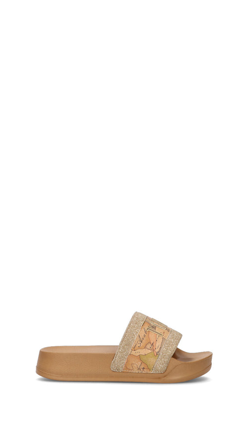 ALVIERO MARTINI Ciabatta ragazza beige