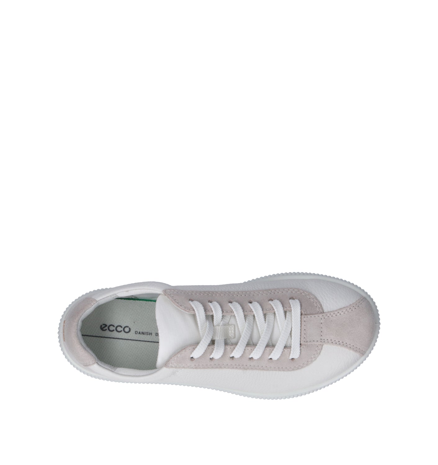 ECCO Sneaker donna bianca in pelle