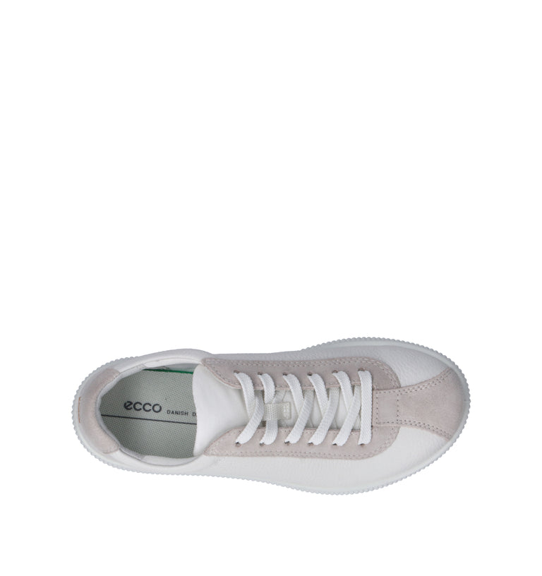 ECCO Sneaker donna bianca in pelle