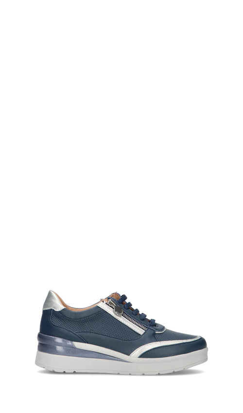 STONEFLY Sneaker donna blu in pelle