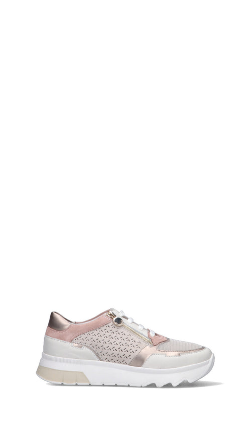 STONEFLY Sneaker donna bianca/rosa in pelle