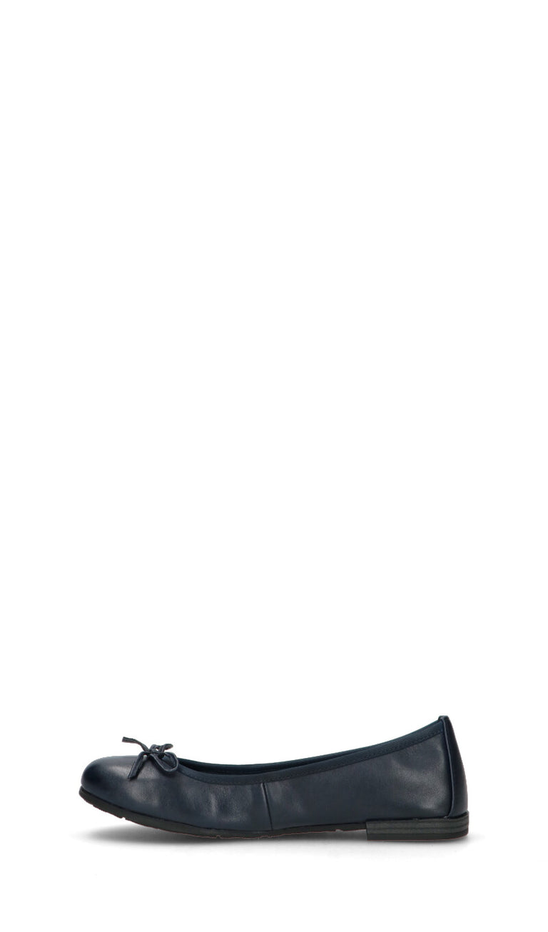 MARCO TOZZI Ballerina donna blu in pelle