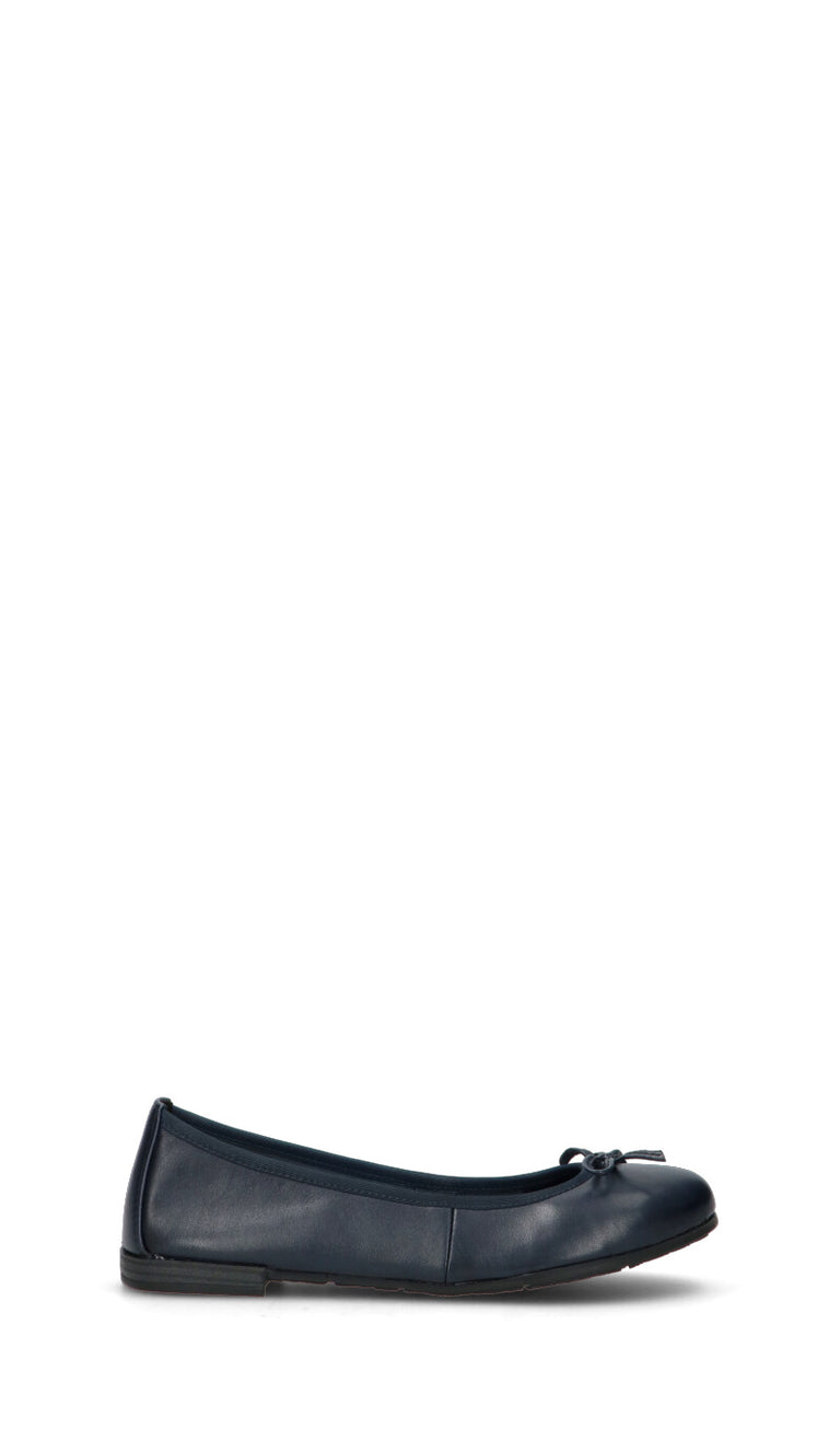 MARCO TOZZI Ballerina donna blu in pelle