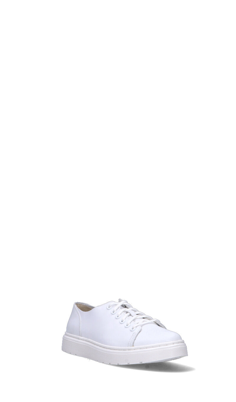 DR. MARTENS Stringata uomo bianca in pelle