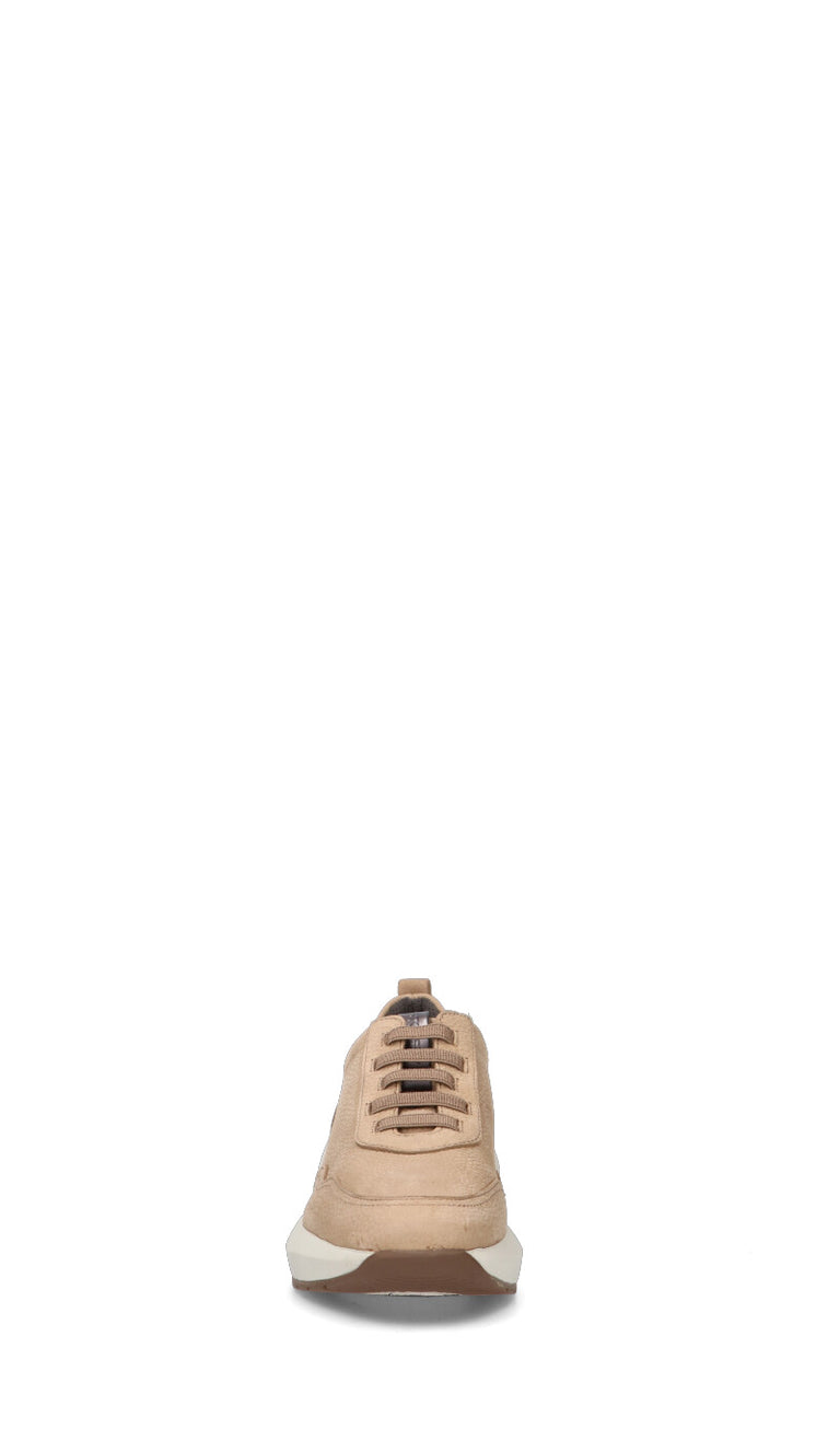 STONEFLY Sneaker donna beige in pelle