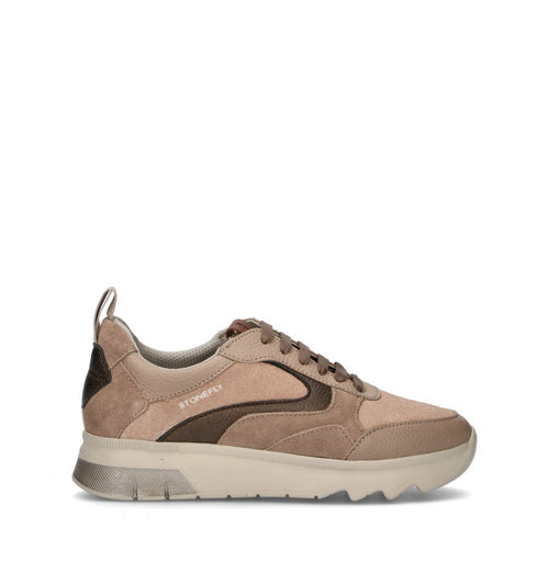 STONEFLY Sneaker donna taupe in suede