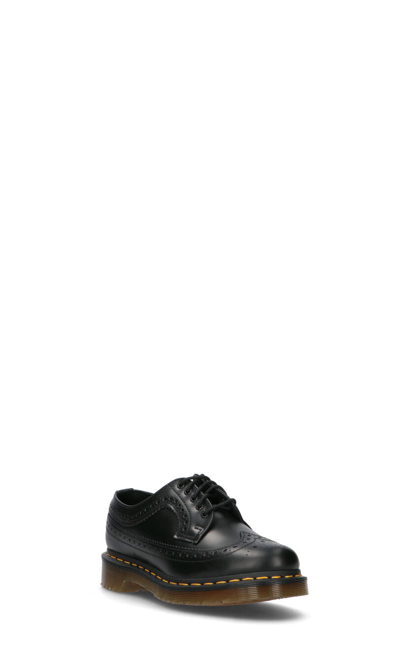 DR. MARTENS Stringata donna nera in pelle