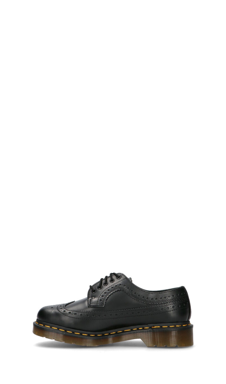 DR. MARTENS Stringata donna nera in pelle