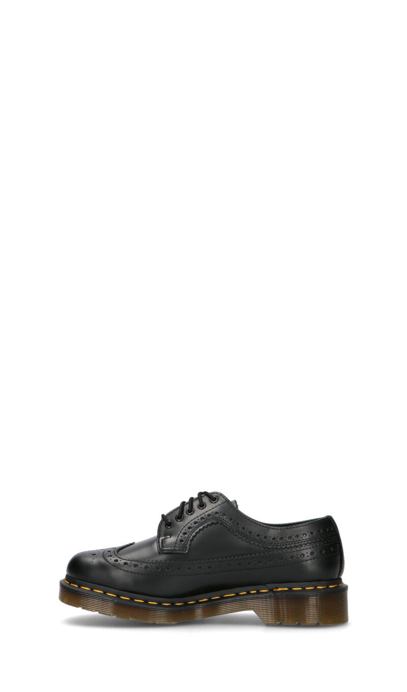 DR. MARTENS Stringata donna nera in pelle