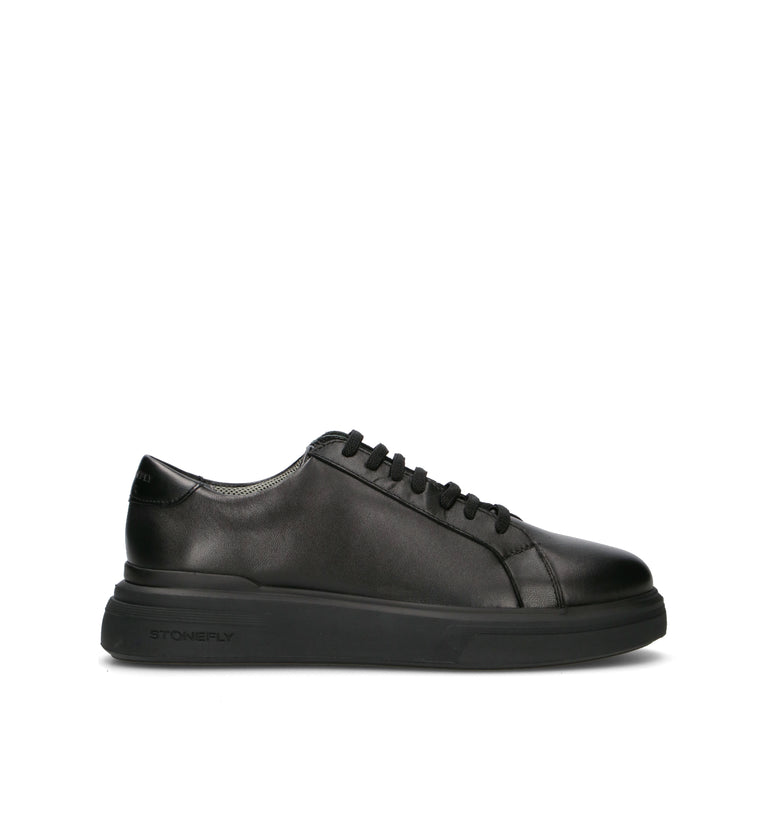 STONEFLY Sneaker uomo nera in pelle