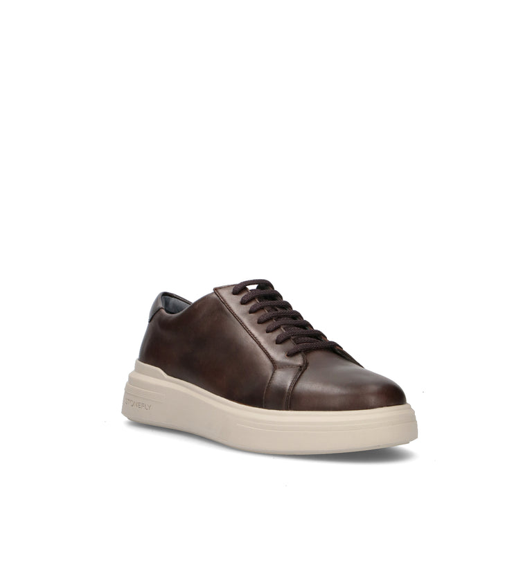 STONEFLY Sneaker uomo marrone in pelle