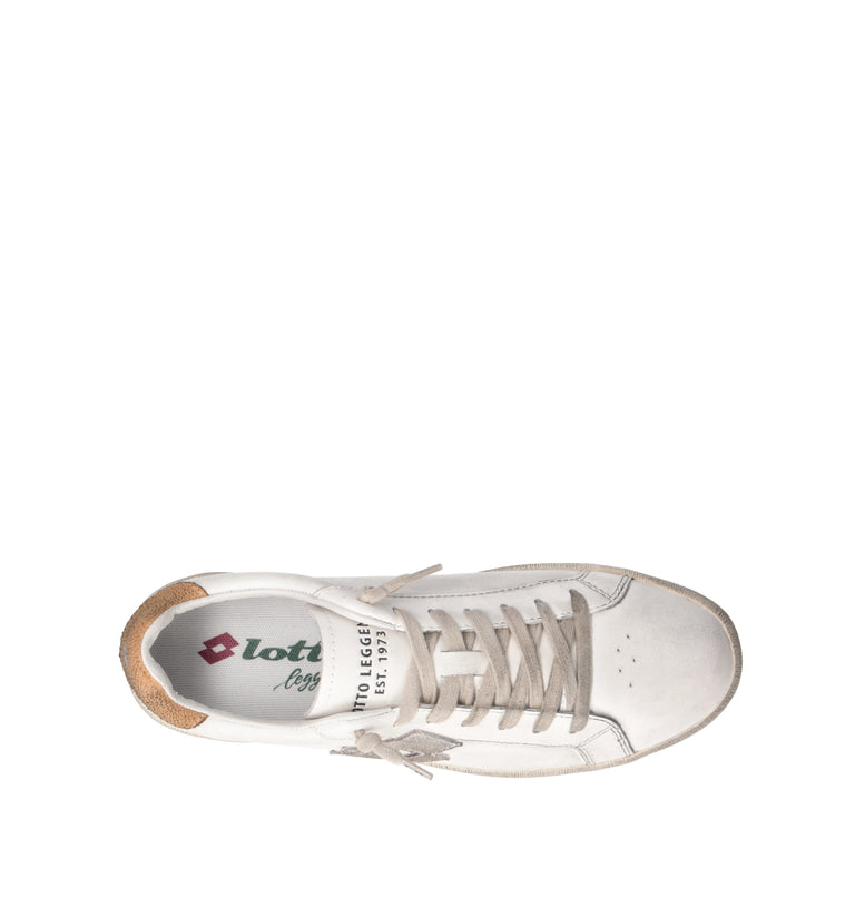LOTTO LEGGENDA Sneaker uomo bianca in pelle