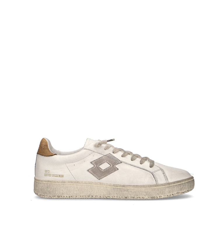 LOTTO LEGGENDA Sneaker uomo bianca in pelle