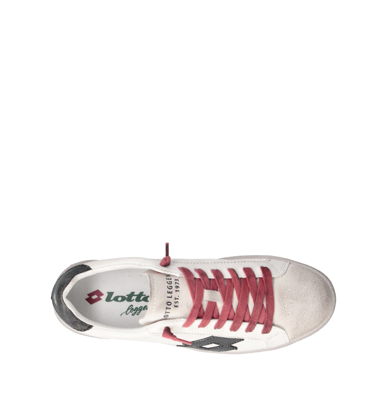 LOTTO LEGGENDA Sneaker uomo bianca in pelle