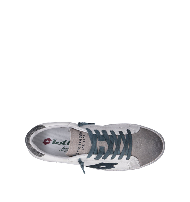 LOTTO LEGGENDA Sneaker uomo bianca in pelle