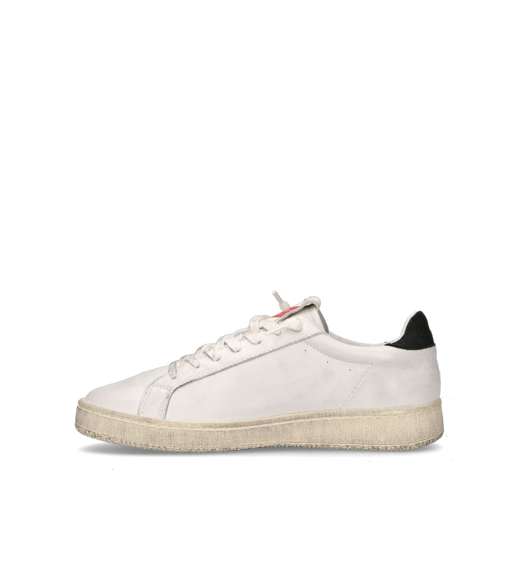 LOTTO LEGGENDA Sneaker uomo bianca/nera in pelle