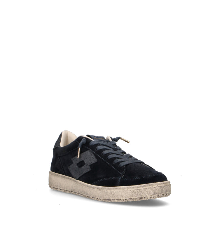 LOTTO LEGGENDA Sneaker uomo blu in suede