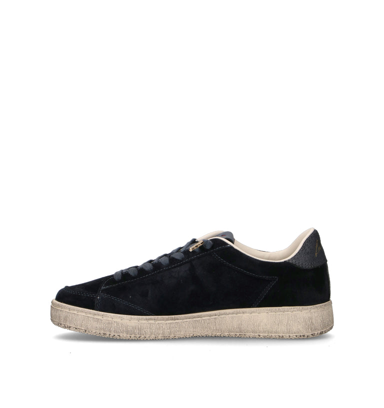 LOTTO LEGGENDA Sneaker uomo blu in suede
