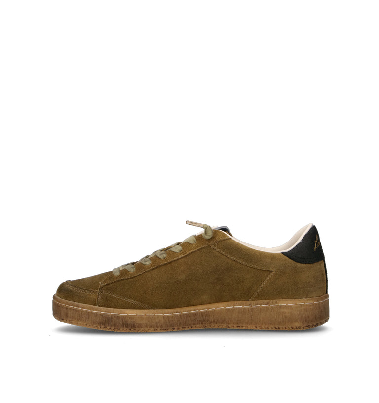 LOTTO LEGGENDA Sneaker uomo oliva in suede