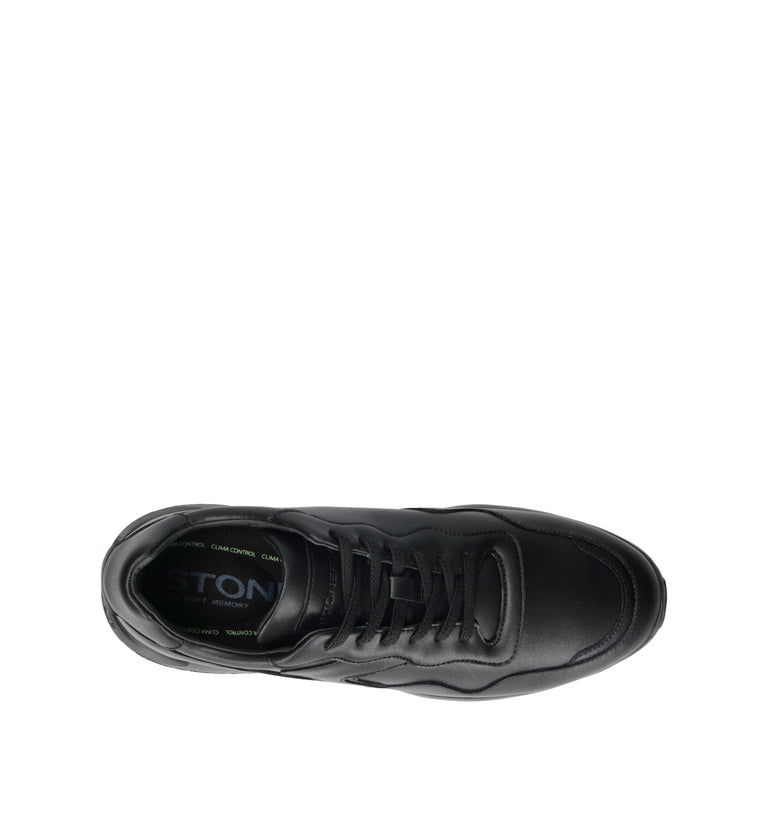 STONEFLY Sneaker uomo nera in pelle