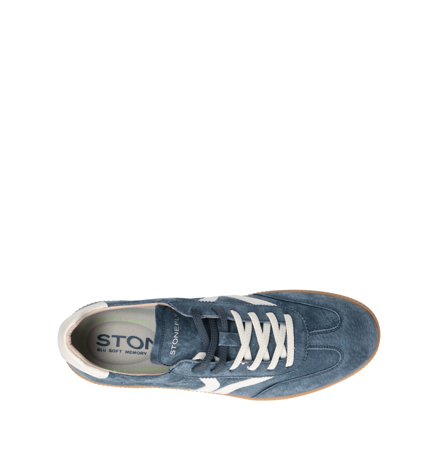 STONEFLY Sneaker uomo blu in nabuk