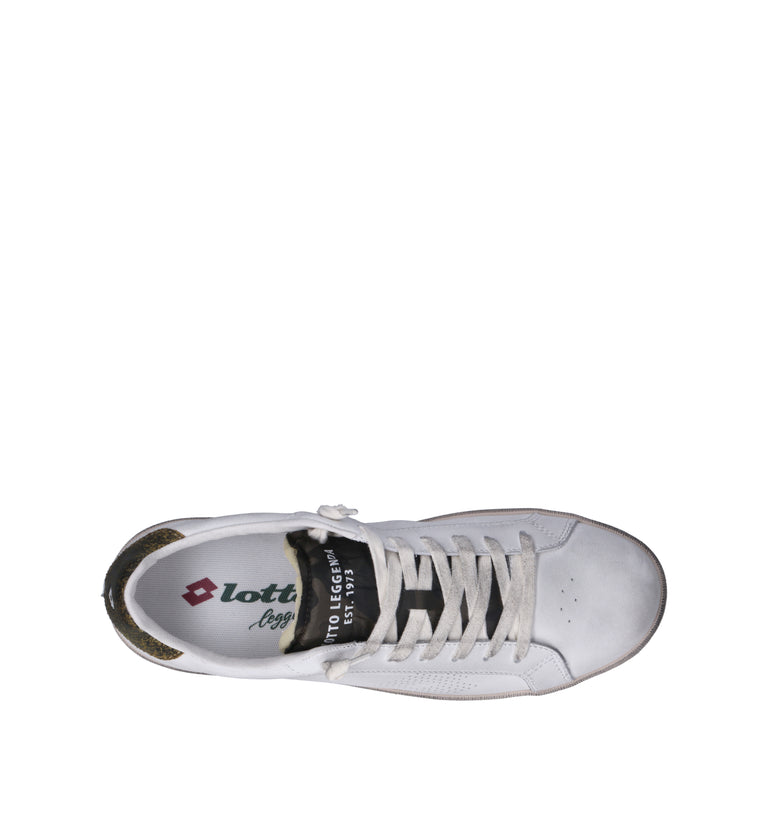 LOTTO LEGGENDA Sneaker uomo bianca in pelle
