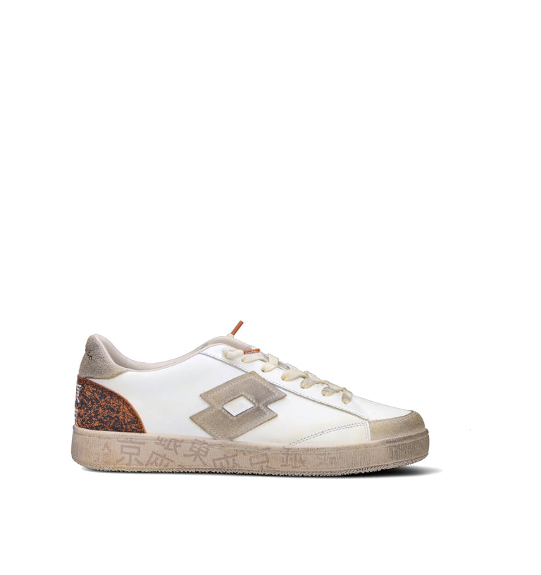 LOTTO LEGGENDA Sneaker uomo bianca in pelle