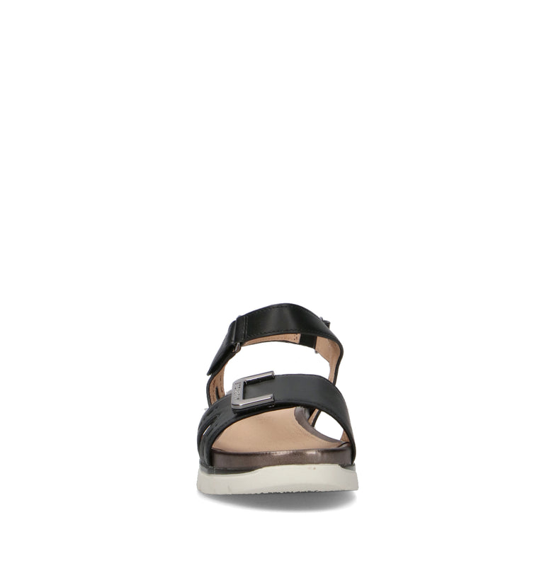 STONEFLY Sandalo donna nero in pelle