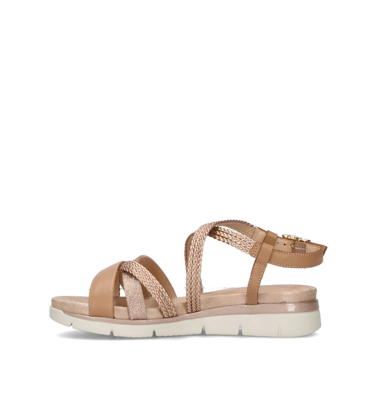 STONEFLY Sandalo donna nude/oro rosa