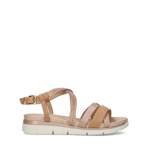 STONEFLY Sandalo donna nude/oro rosa