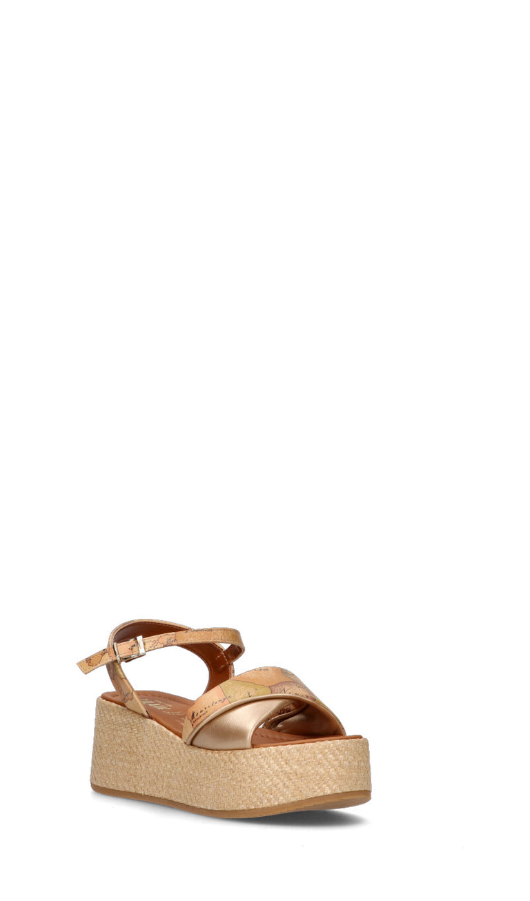 ALVIERO MARTINI Sandalo ragazza beige/geo