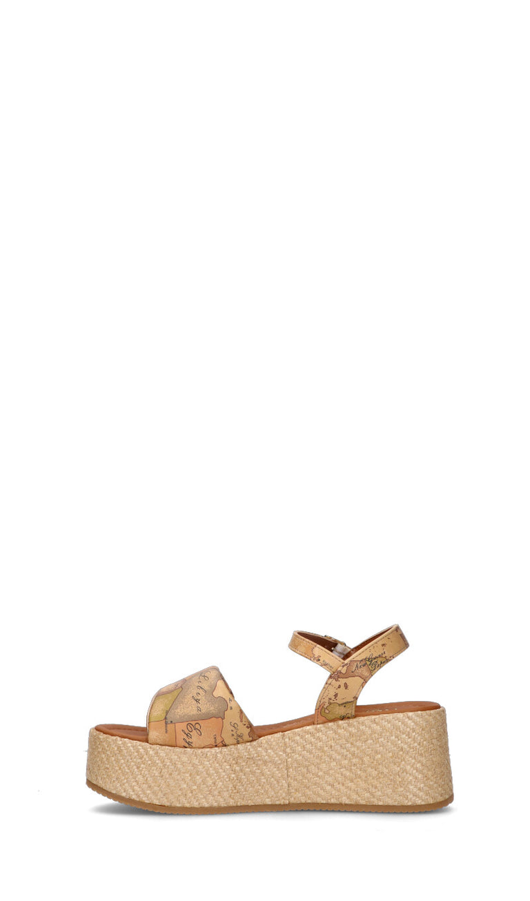 ALVIERO MARTINI Sandalo ragazza beige/geo