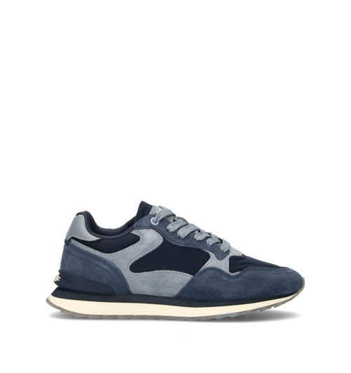 HOFF Sneaker donna blu in suede