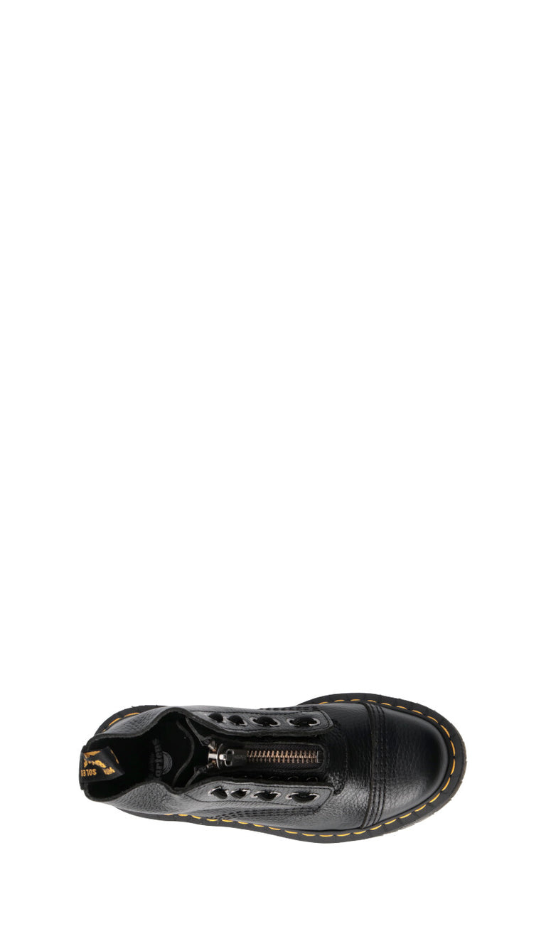 DR. MARTENS Anfibio donna nero in pelle