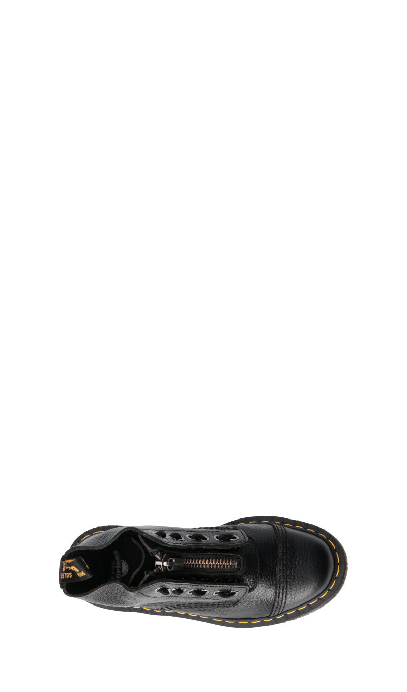 DR. MARTENS Anfibio donna nero in pelle