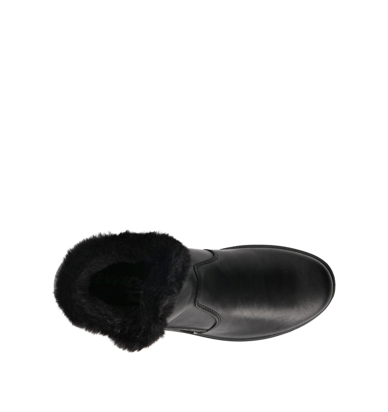 ENVAL Scarpa comfort donna nera in suede