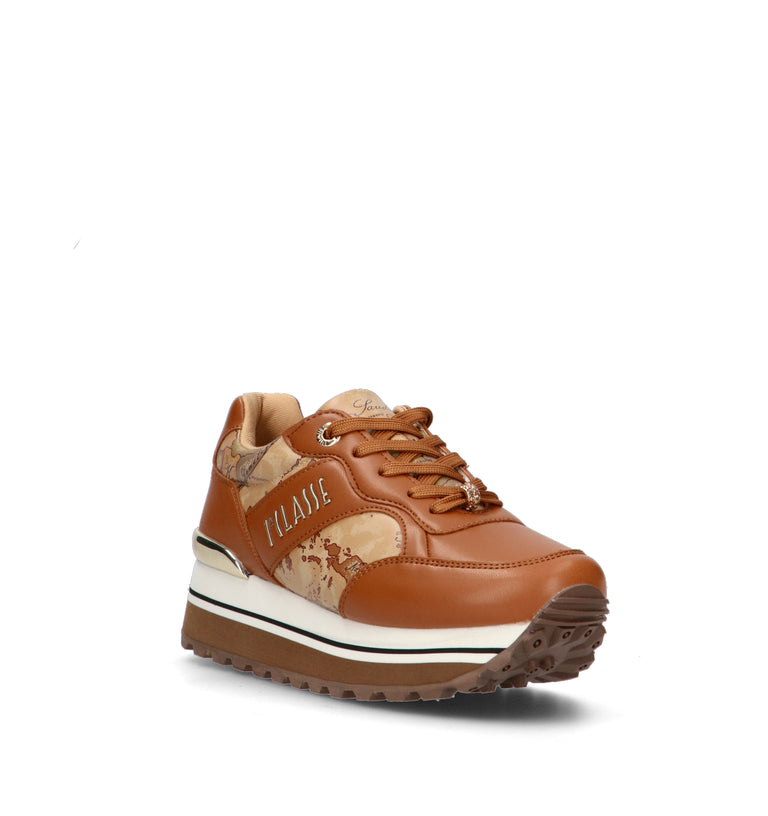 ALVIERO MARTINI Sneaker ragazza marrone