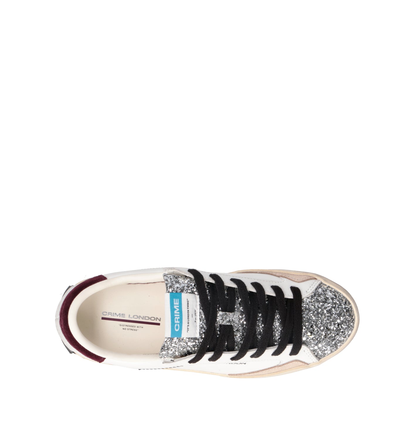 CRIME Sneaker donna bianca